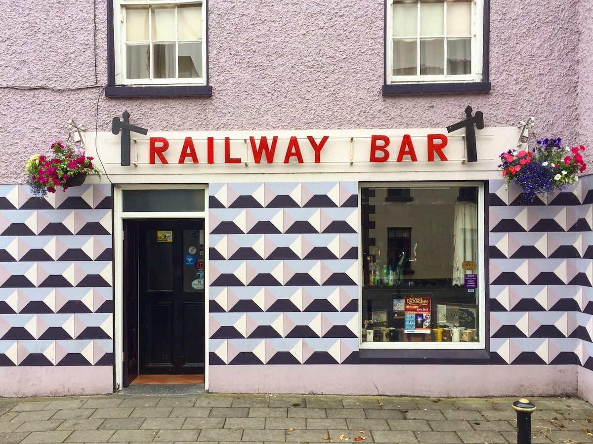 Railway Bar, Banagher, County Offaly.