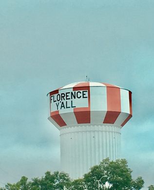 florence y'all water tower photos
