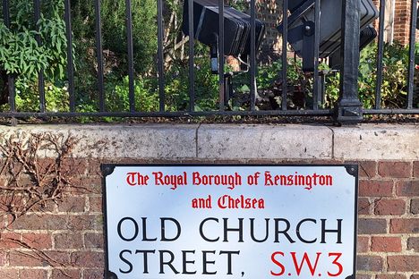 Chained Library at Chelsea Old Church