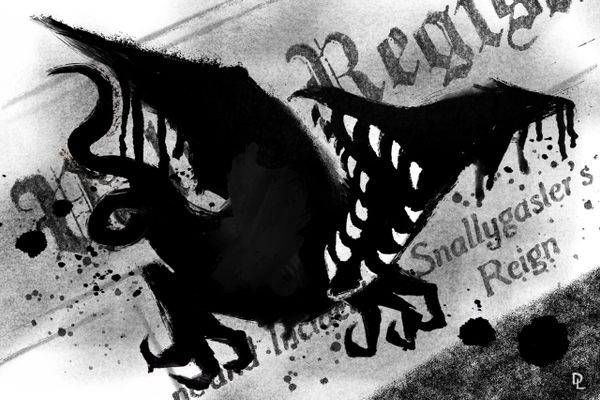 The legend of the Snallygaster appears to have been an invention of local newspapers, but one that carried a dark threat. 
