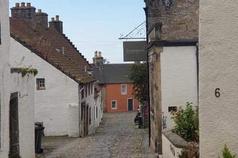 Cobblestone Footpath