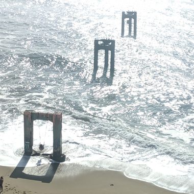 Davenport Pier Beach 