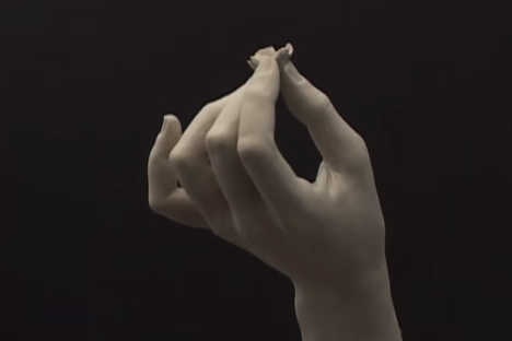 Watch this Gob of Clay Turn into a Human Hand