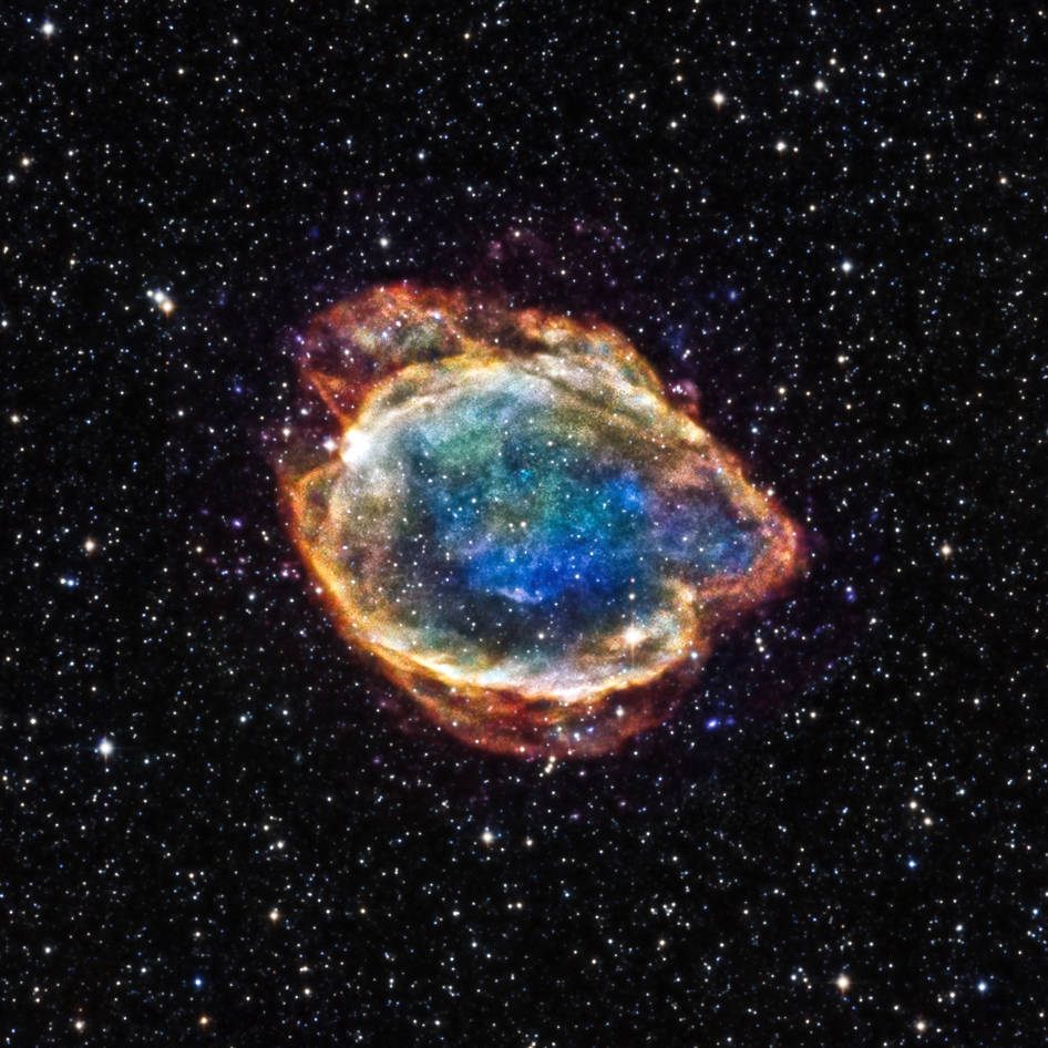 Astronomers document a not-so-super supernova in the Milky Way