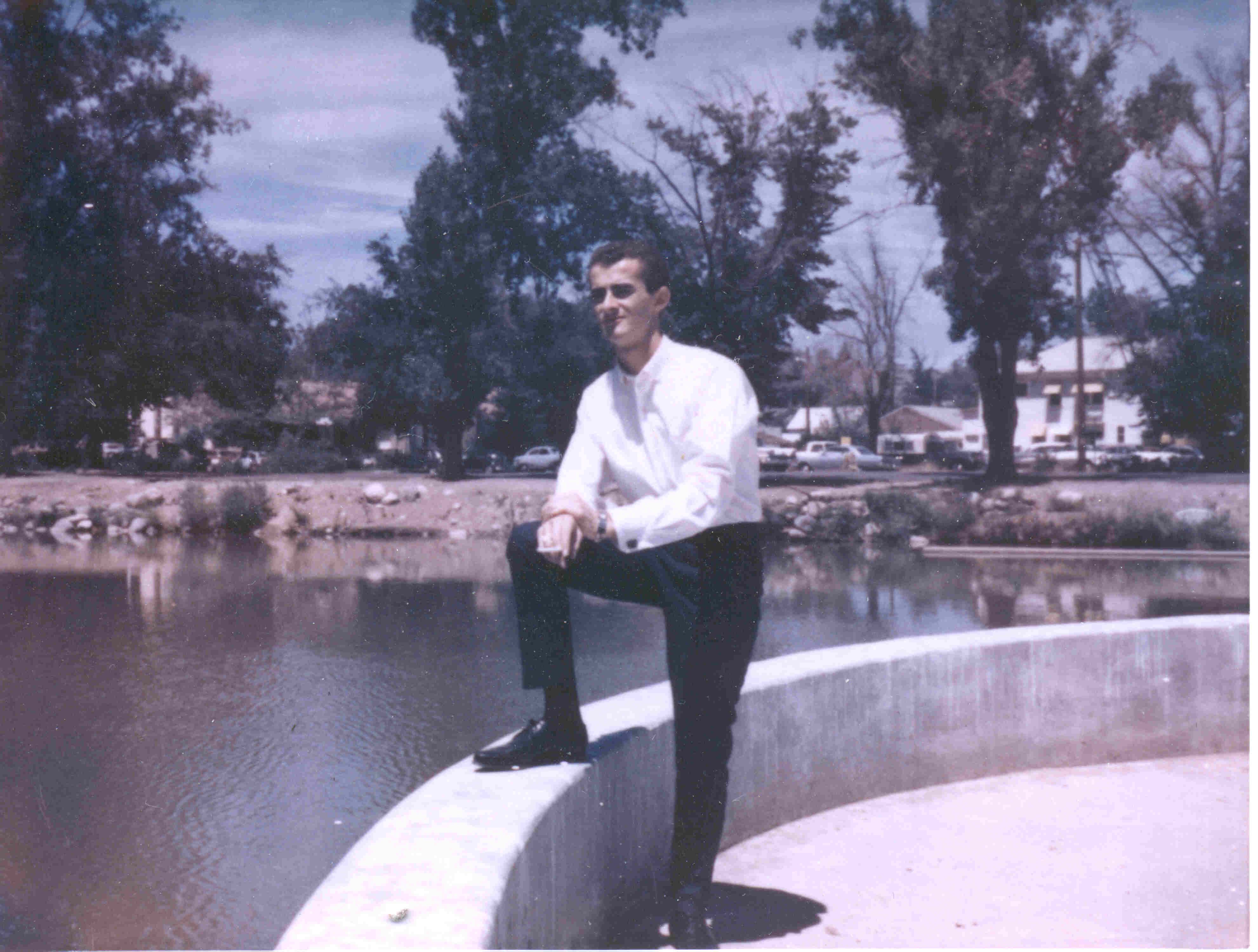 Fred Schoonmaker in Idlewild Park, Reno, NV, c. 1964. 