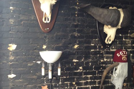 Skulls, with and without hats
