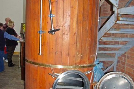 Inside the Sheffield  Brewery