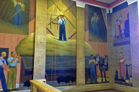 "Other Arts Follow" (Agricultural panel)