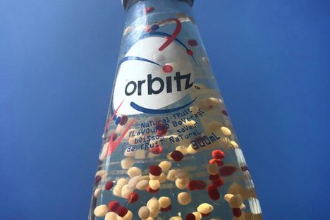 Pineapple-banana-cherry-coconut-flavored Orbitz.