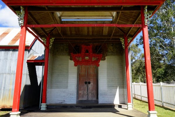 The temple.