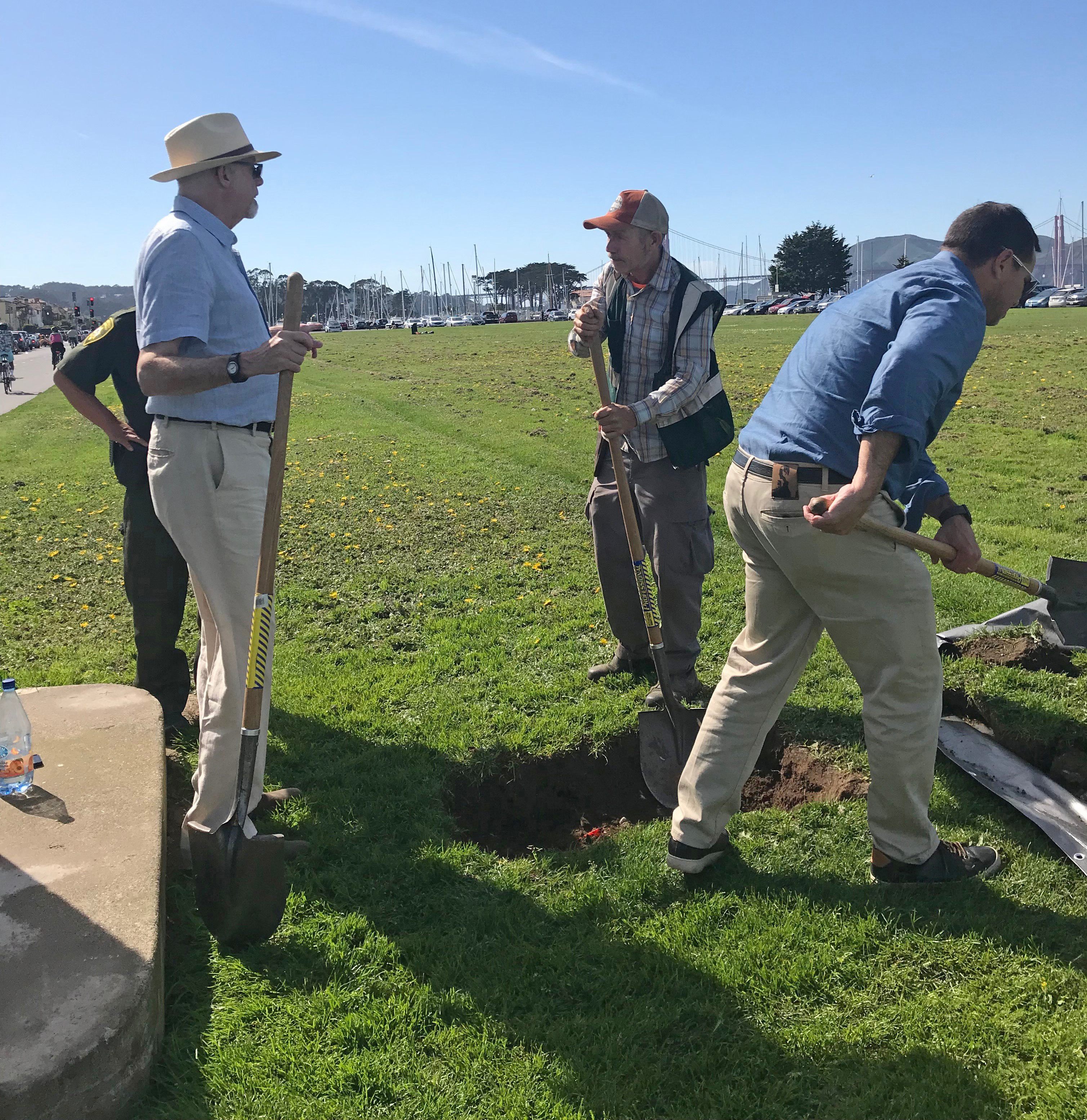 If you want to dig for treasure in Golden Gate Park, you'll need a permit and a Treasure Ranger chaperone.