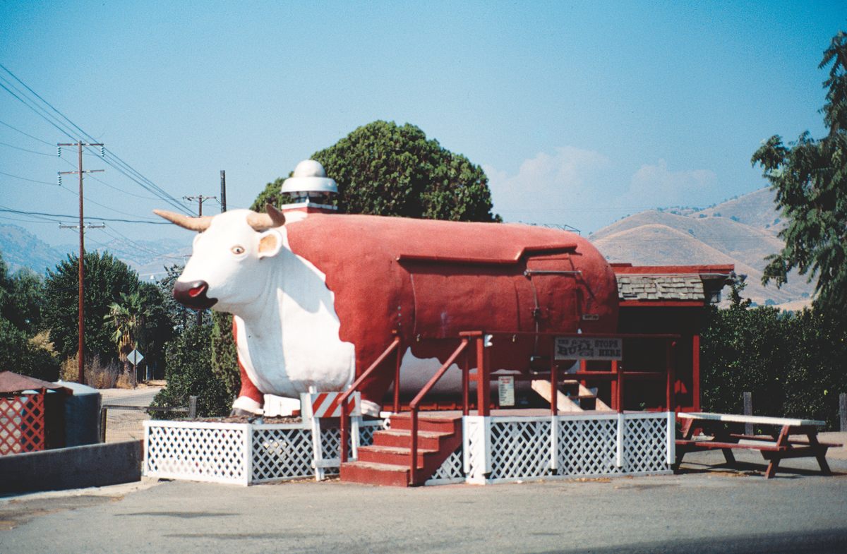 Bull Stops Here Barbecue, photographed in 1998.