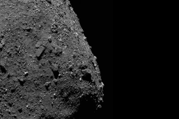 The surface of Bennu, up close. 