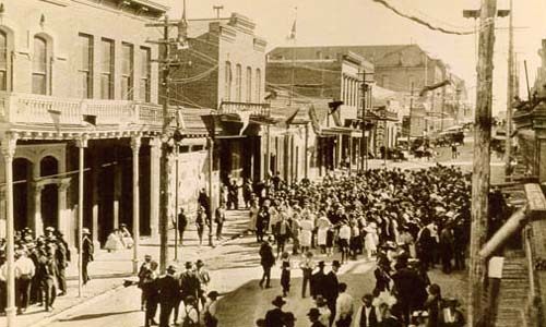 Virginia City, Nevada, was founded in 1859 as a mining boomtown.