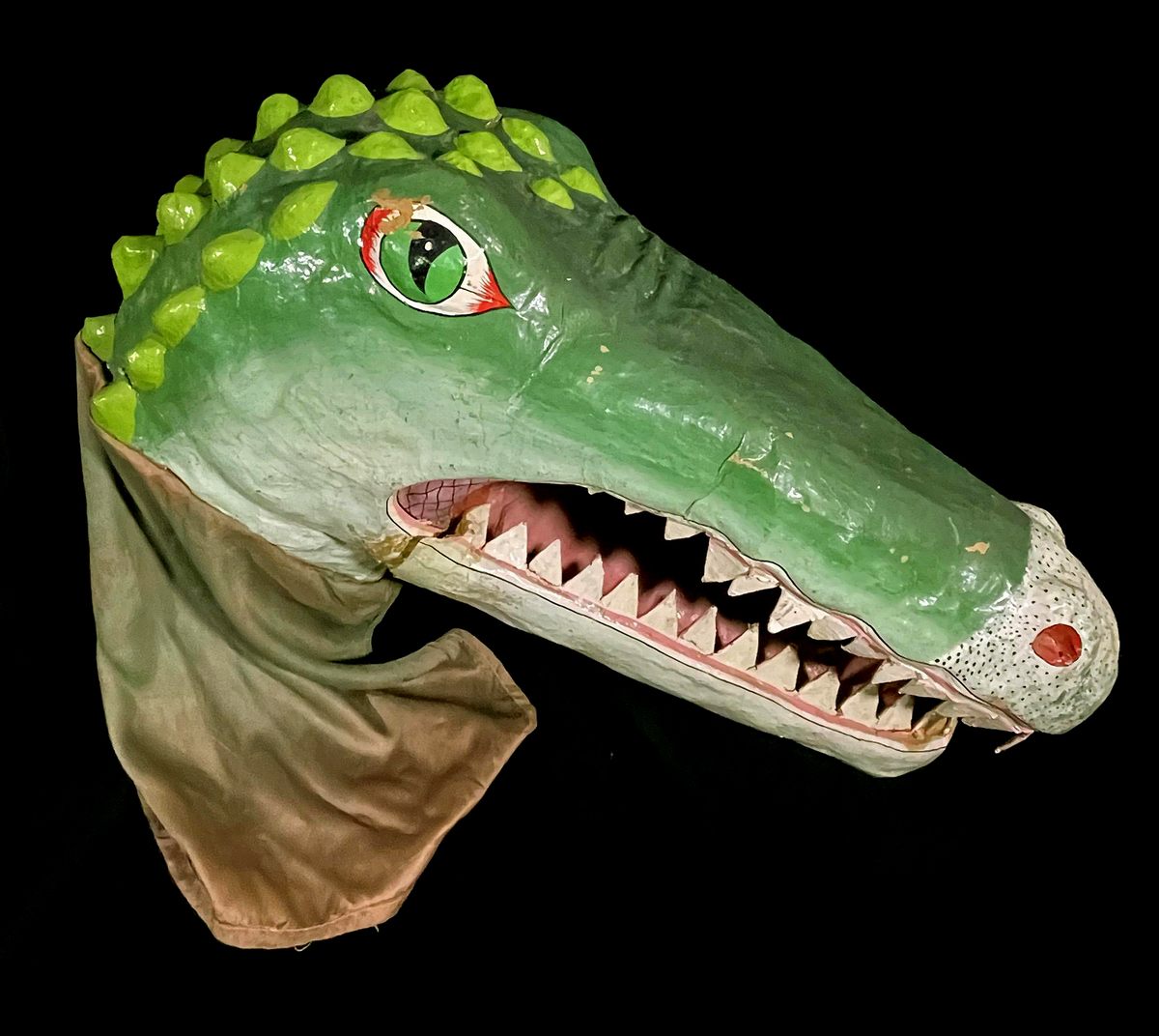 Crocodile Carnival Mask #2, unknown artist, 1989.