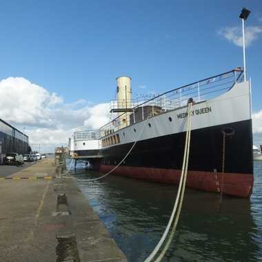 The PS Medway Queen.