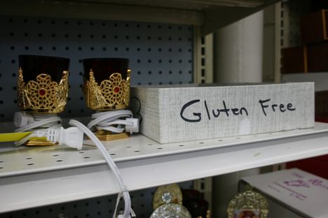Gluten-free wafers.