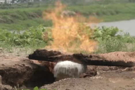 Fleeting Wonders: Water on Fire