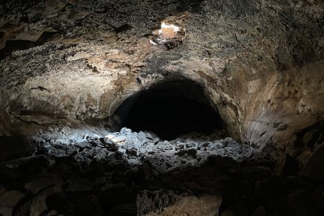 The caves at Lava Beds National Monument host diverse and unusual ecosystems. 