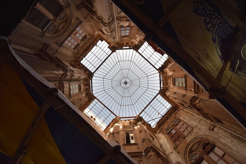 Ali El Hendy has a stunning glass ceiling.