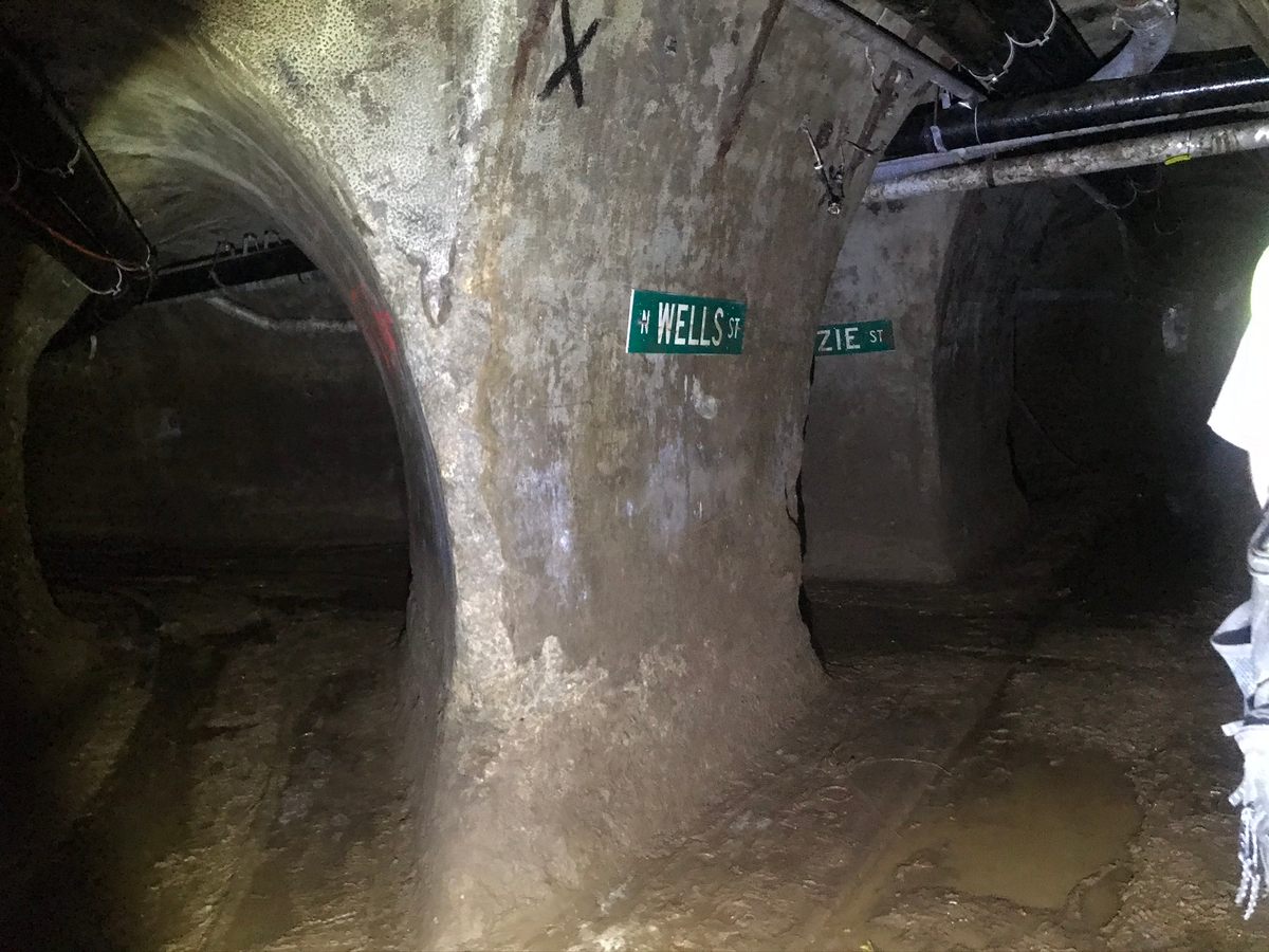 Chicago Freight Tunnels Chicago, Illinois Atlas Obscura