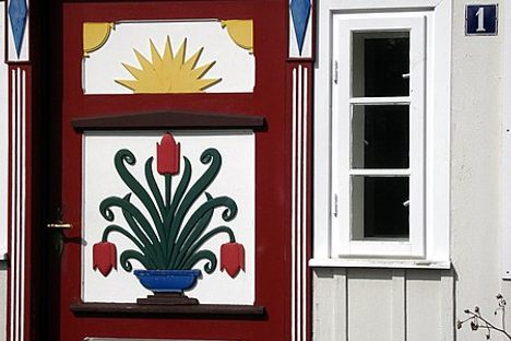 The major's door, Tourist Information, Gemeindeplatz 1