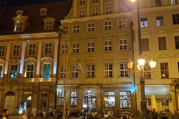 illusory window at night
