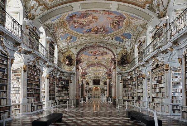Library Almont Admont Abbey Library in Admont