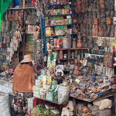 玻利维亚的女巫市场