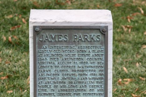 The grave of James Parks.