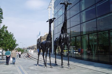 The sculpture.
