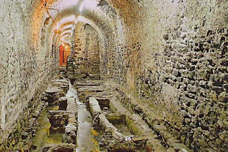Entrance to the catacombs.