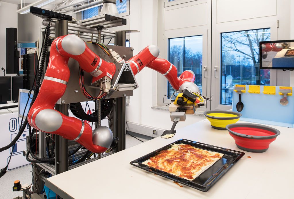 "Smart kitchens" may soon include actual robots.