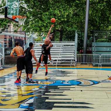 A game at Rucker Park