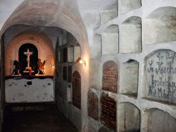 The catacombs.