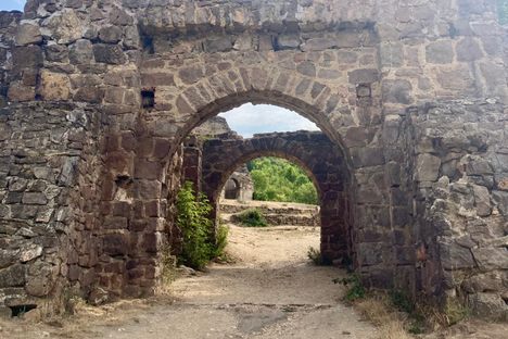 Eger Castle Replica Ruins