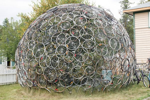 The bike dome.