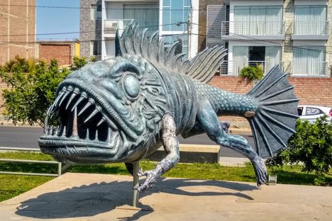 The Rinchin was a devil fish which attacked fishermen unless attended to by the priests.