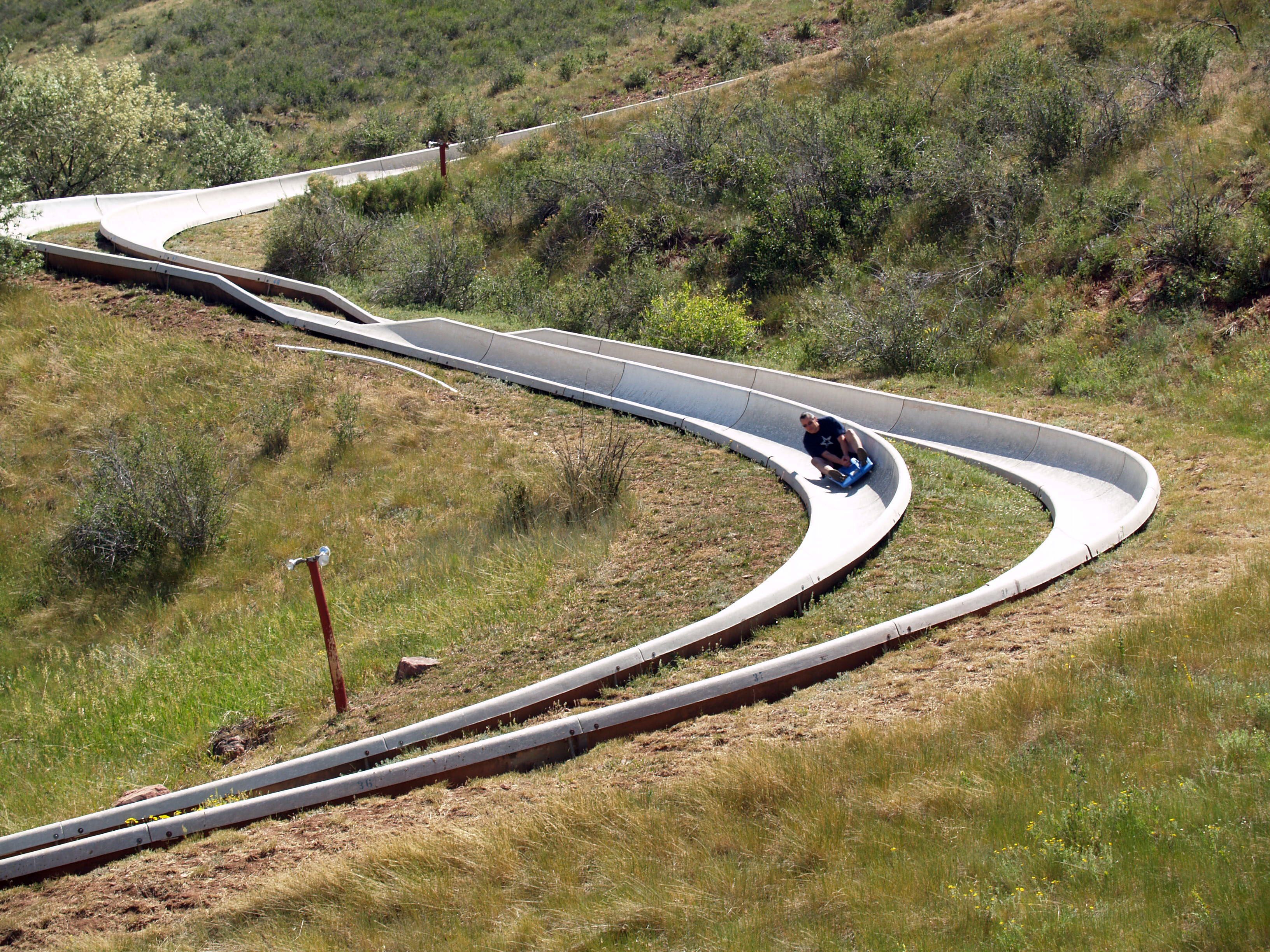 The much-beloved Alpine Slide.