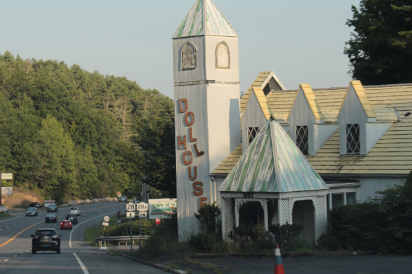 Driving past the Dollhouse