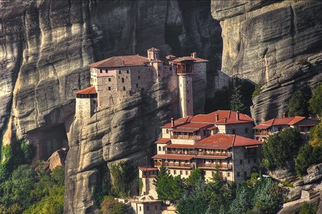 Climbing Meteora, a Dramatic World Suspended in the Sky