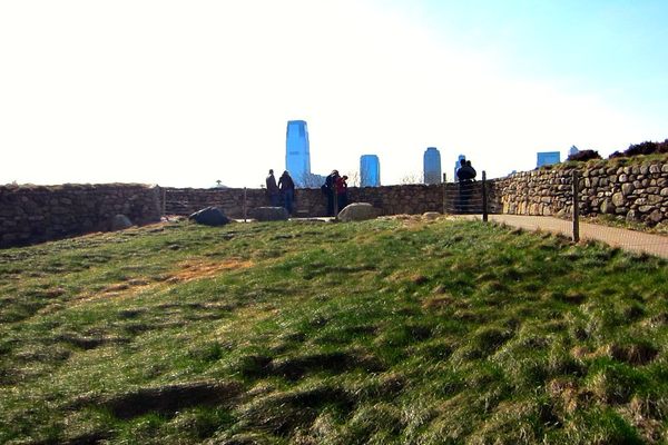 Irish Hunger Memorial. 