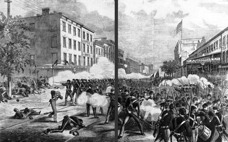 The New York Orange Riot of 1871.