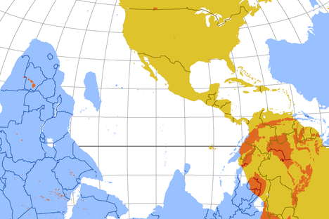 You're more likely to end up in the ocean than another country.