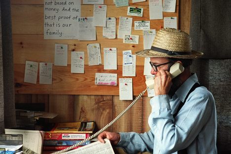 Though the Amish reject much modern technology, phones have made their way into the community.