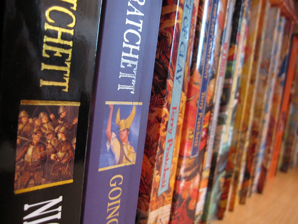 Pratchett's Discworld series spanned more than 40 delightful books.