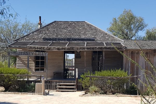 Original saloon/courthouse.