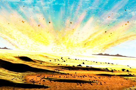 A multidisciplinary research team believes a catastrophic impact event may have inspired the Biblical story of the destruction of Sodom.