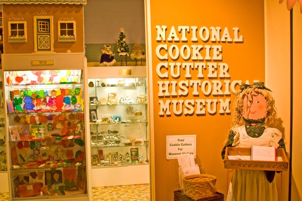 The National Cookie Cutter Museum.