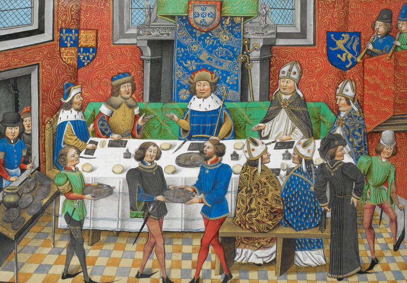 John of Gaunt visits the King of Portugal.